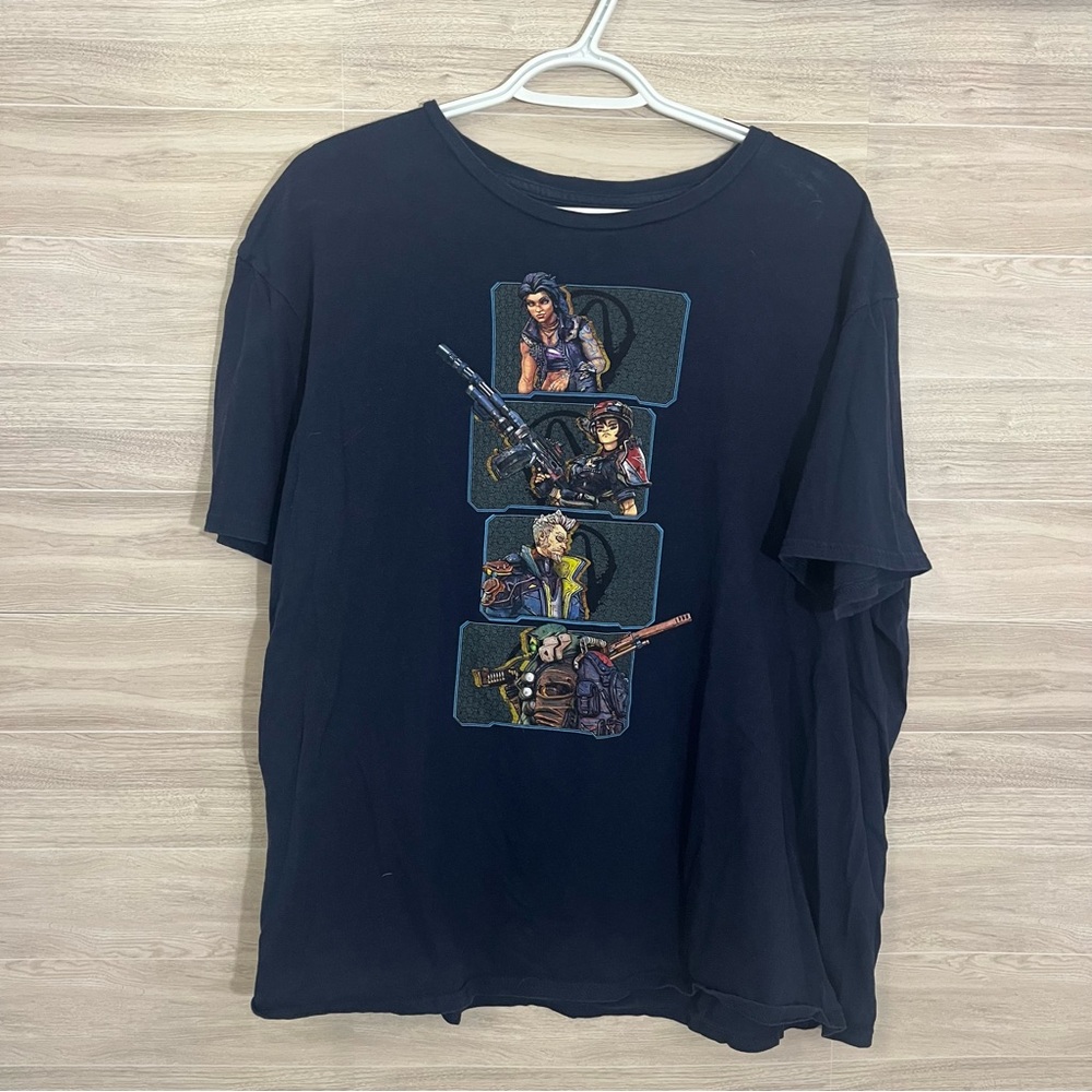 Borderlands 3 Graphic T-Shirt | XL Gamer Tee | Loot Looter Shooter FPS